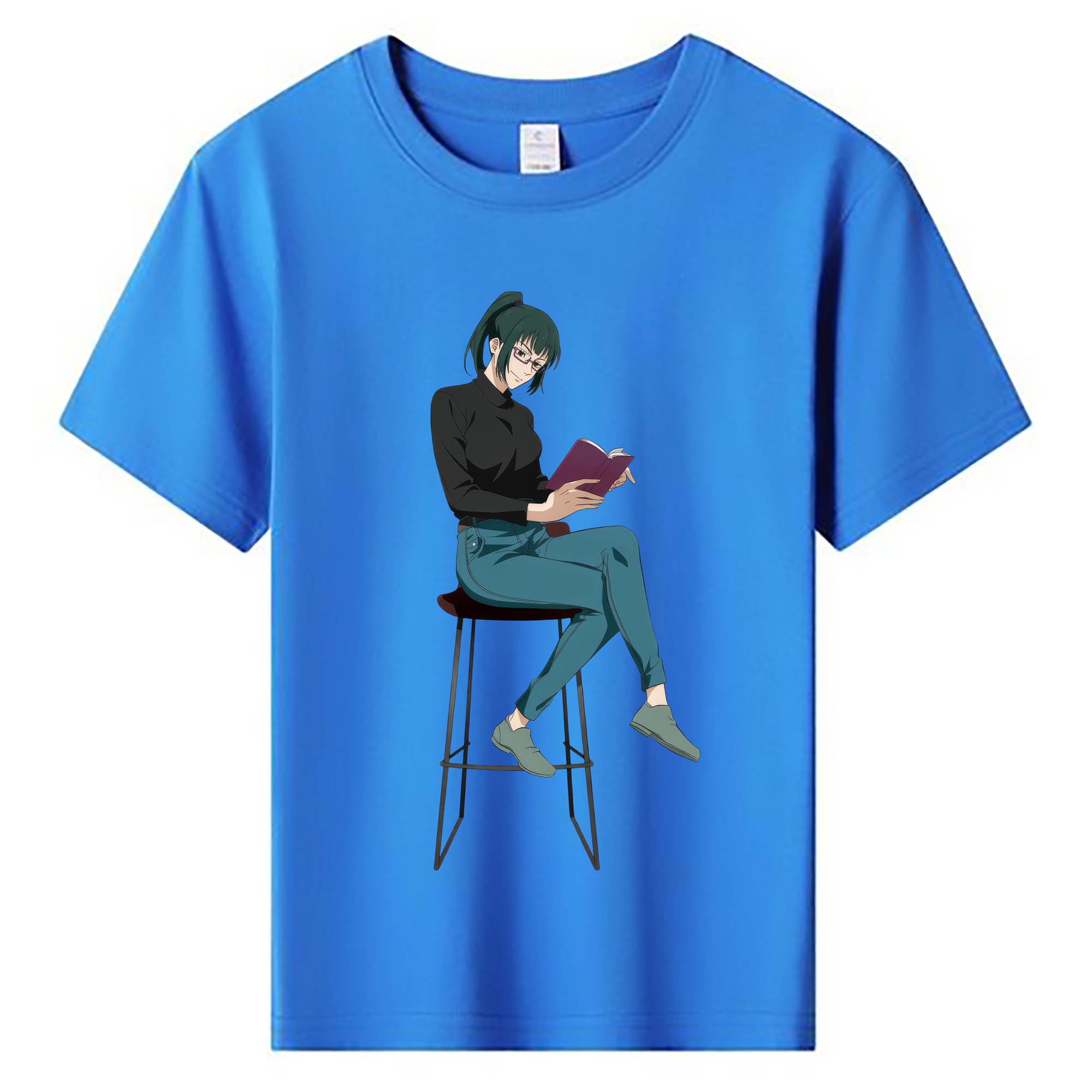 （画像用） 呪術廻戦 Jujutsu Kaisen 綿100％キッズTシャツ（フロントプリント）